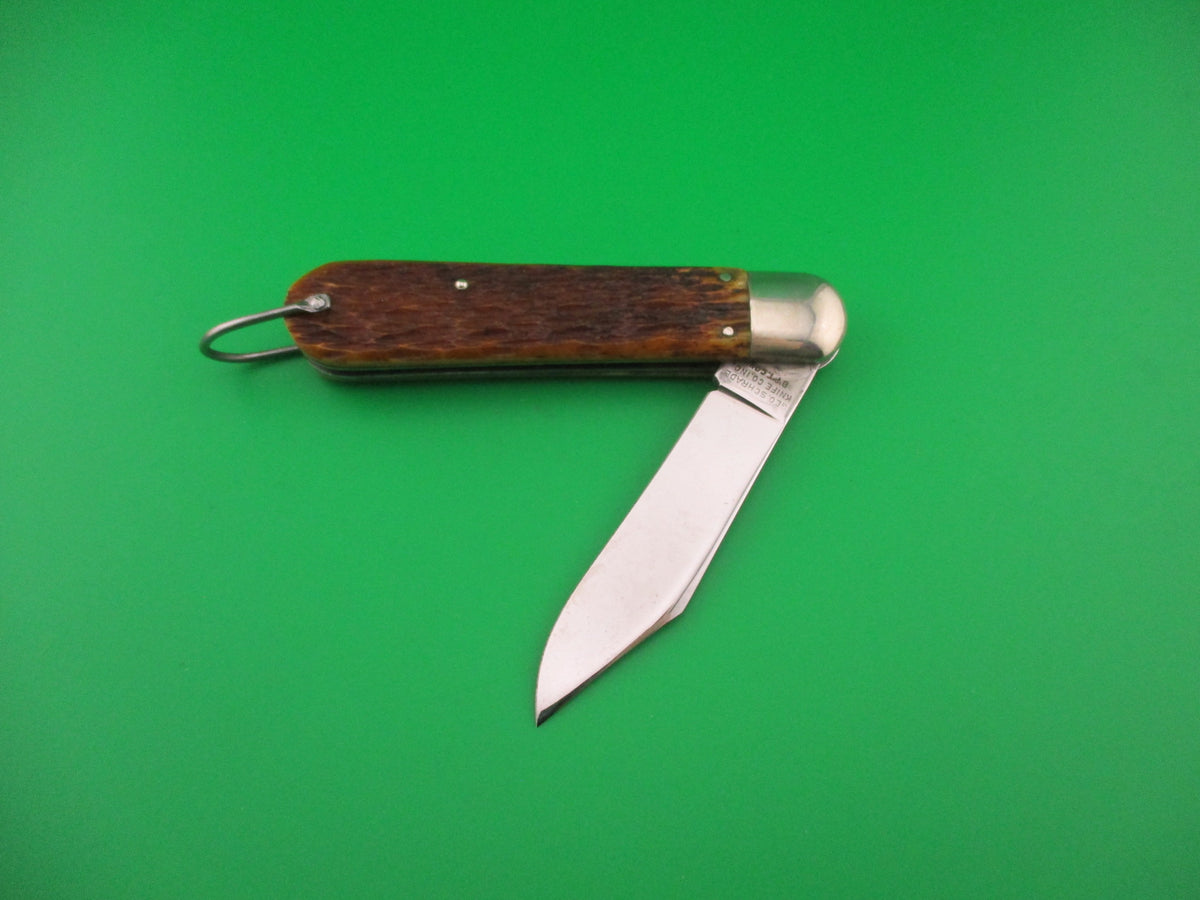 PRESTO M2 Bone WWII vintage Paratrooper automatic knife Near Mint!