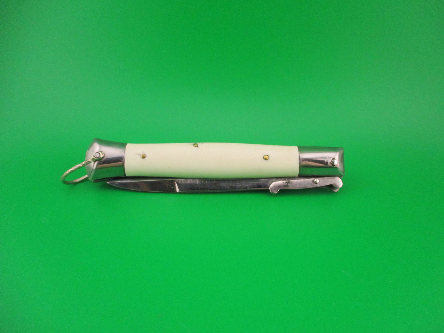 Rizzuto Estileto Milano Vintage 22cm Japanese White Swing Guard switchblade