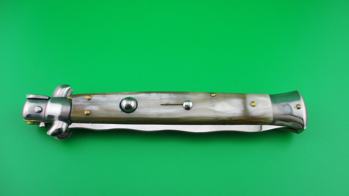 STILETTO ITALY 28cm Italian Stiletto KRIS Honey Horn automatic knife