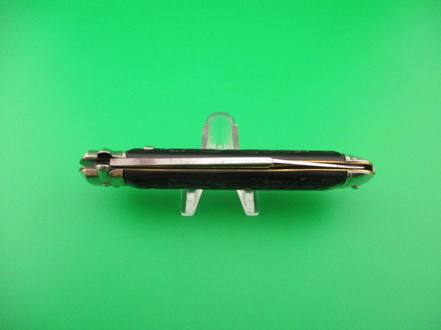 COLONIAL SHUR SNAP JUMBO JACK #3301 Black automatic knife near mint