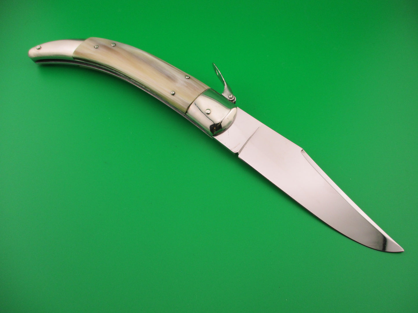 AGA CAMPOLIN ITALY 26cm Italian Catalana Fulcrum automatic knife
