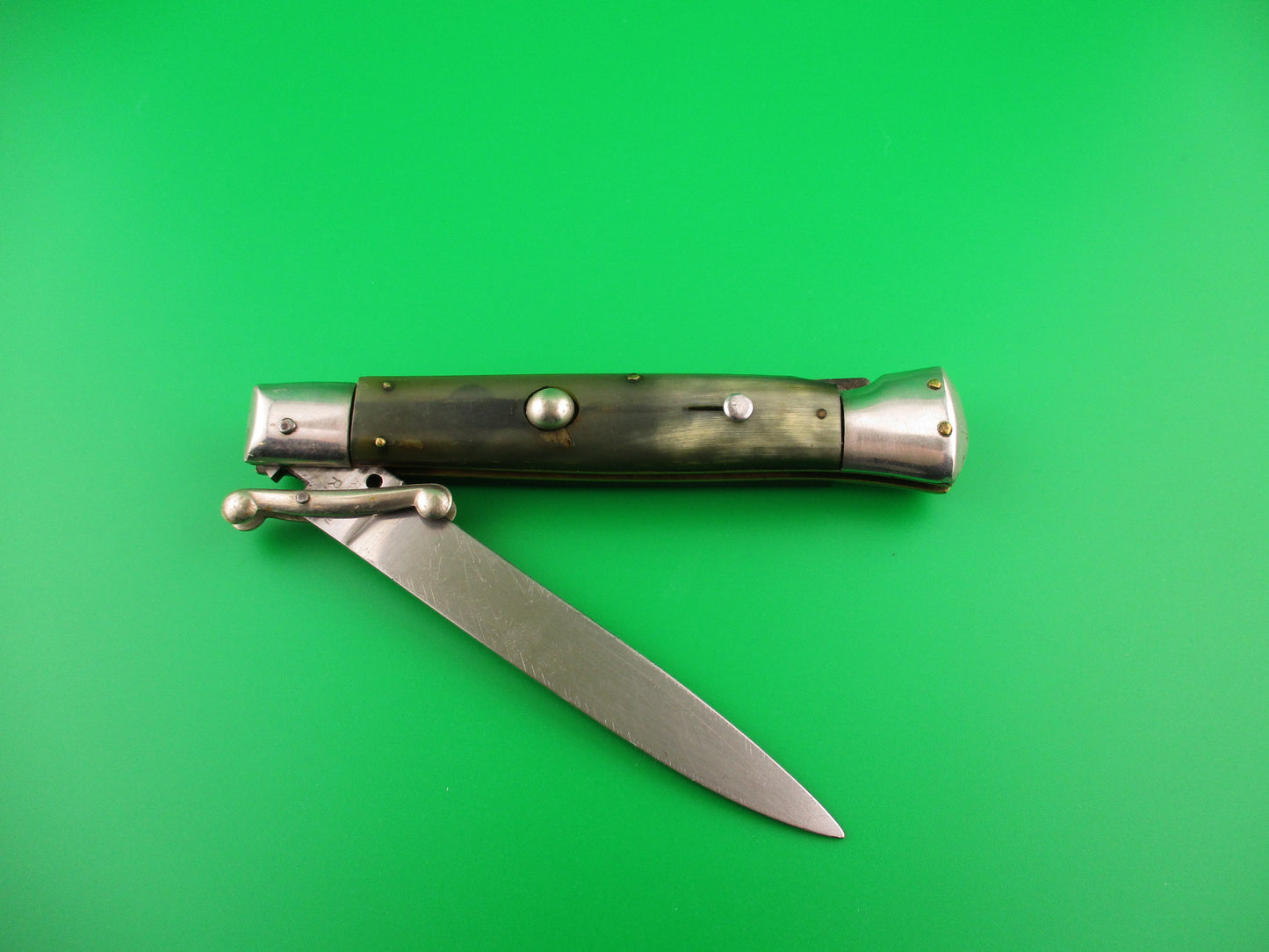 Rostfrei (slant) RV 23cm Italian Swing Guard vintage lockback automatic knife