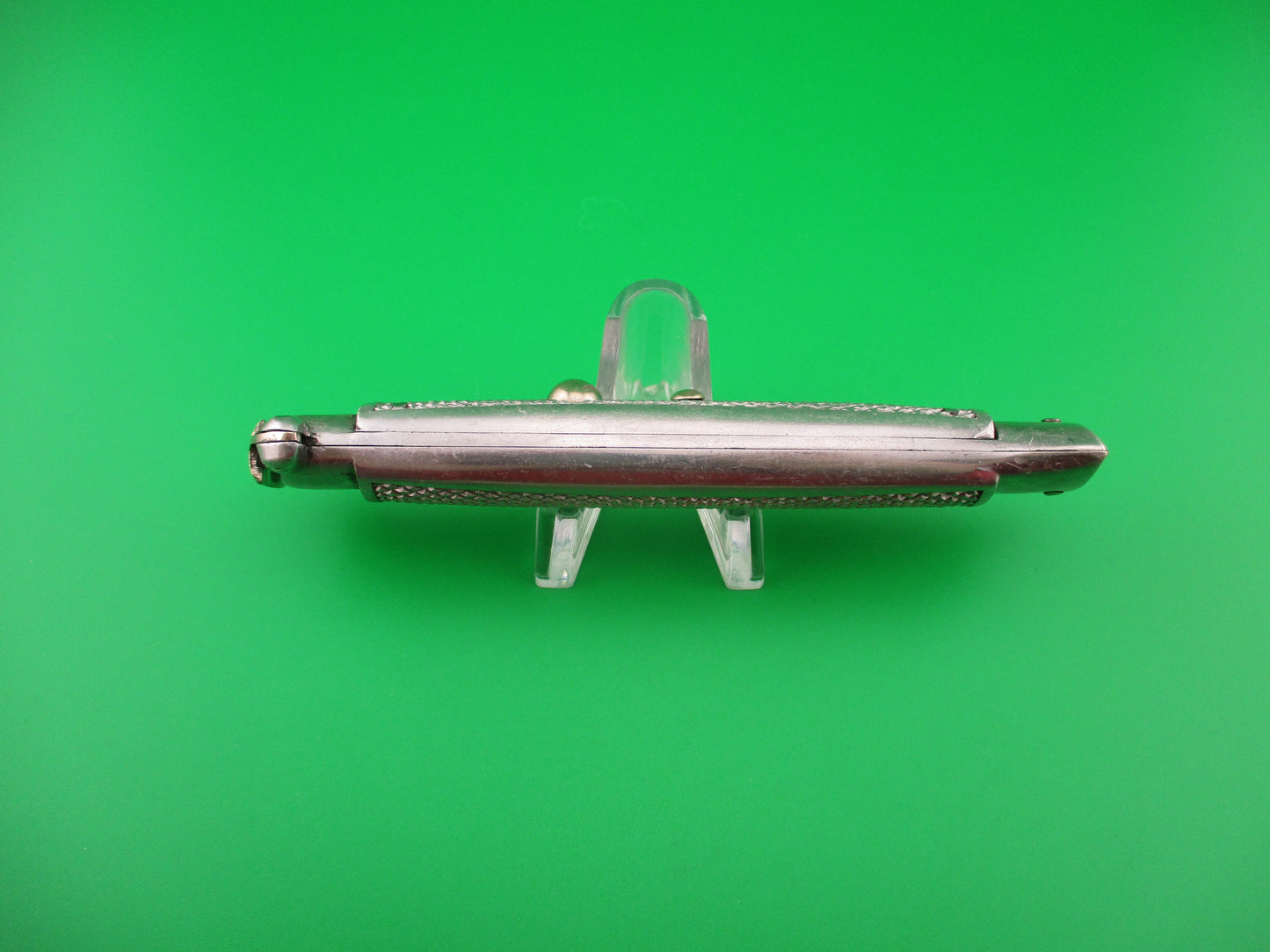 C JUL HERBERTZ IMPORT 21cm Italian Trapdoor OTF 1960s Vintage Aluminum automatic knife