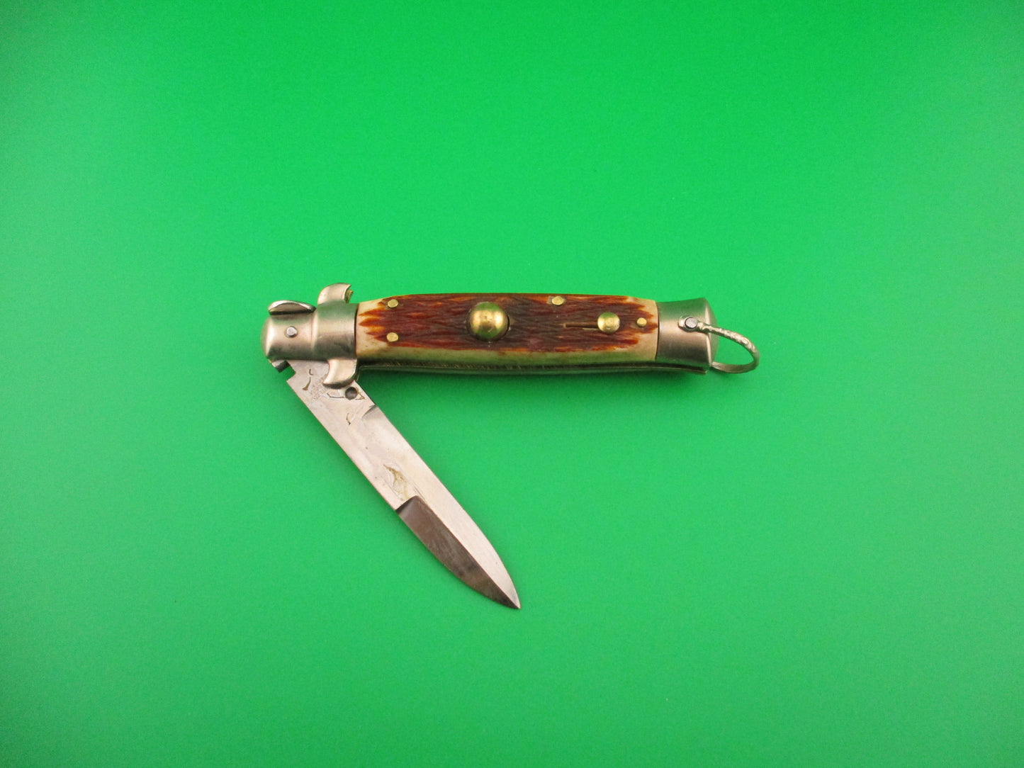 RING CUTLERY B.SVOBODA JAPAN 17cm Japanese Bone picklock NOS automatic in box