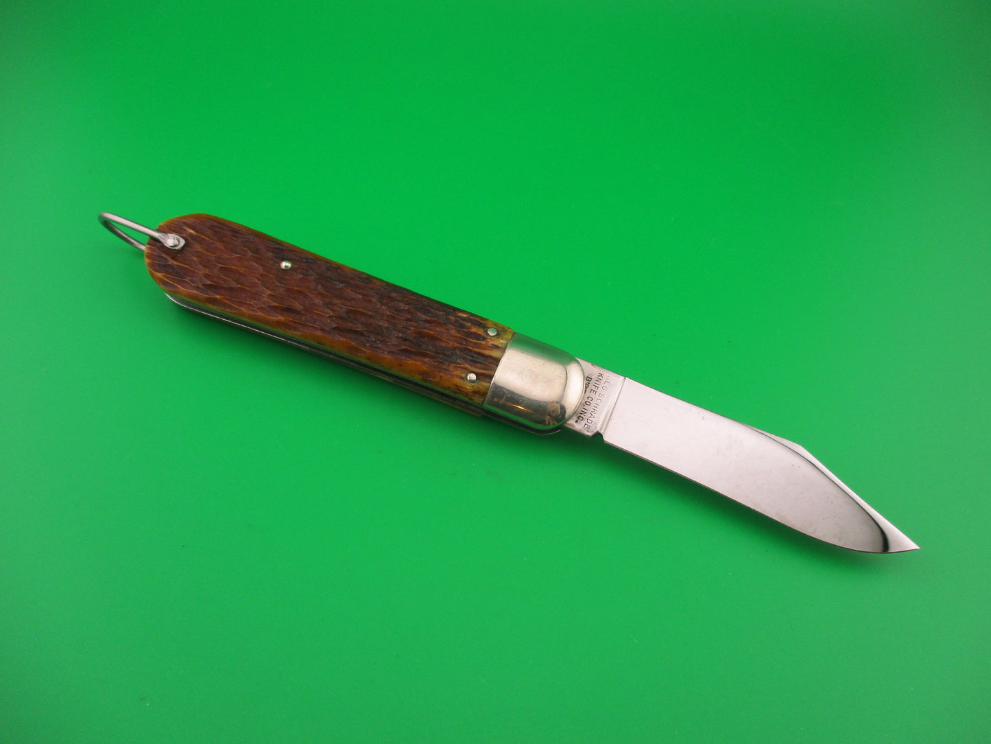 PRESTO M2 Bone WWII vintage Paratrooper automatic knife Near Mint!