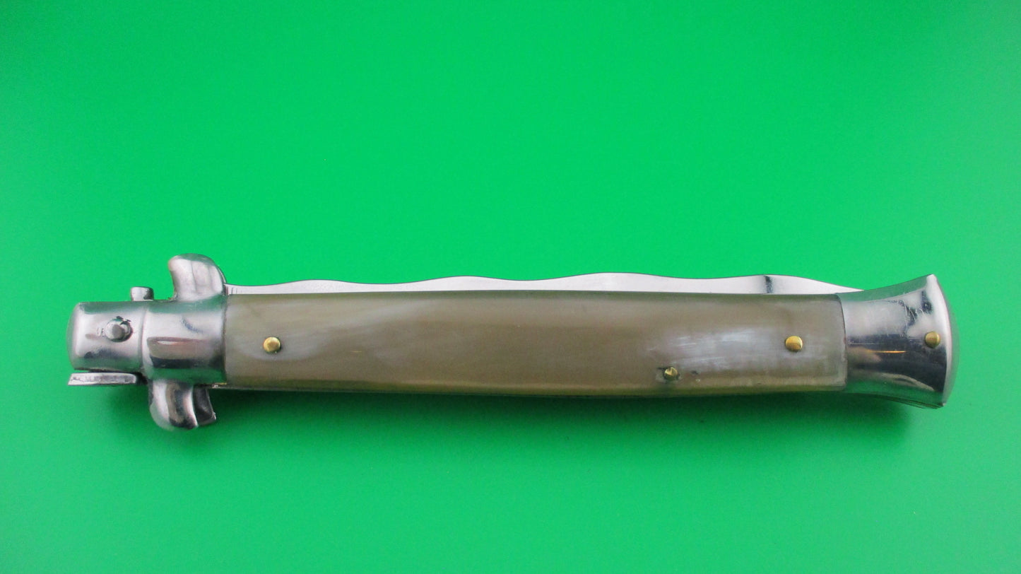 STILETTO ITALY 28cm Italian Stiletto KRIS Honey Horn automatic knife