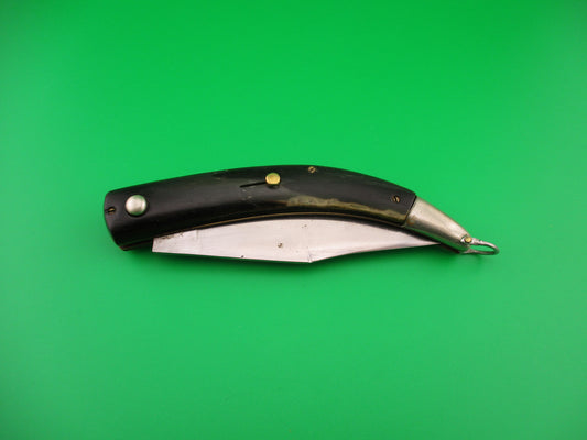 INOX 22cm Italian Vintage 1960s CATALANA curved automatic knife