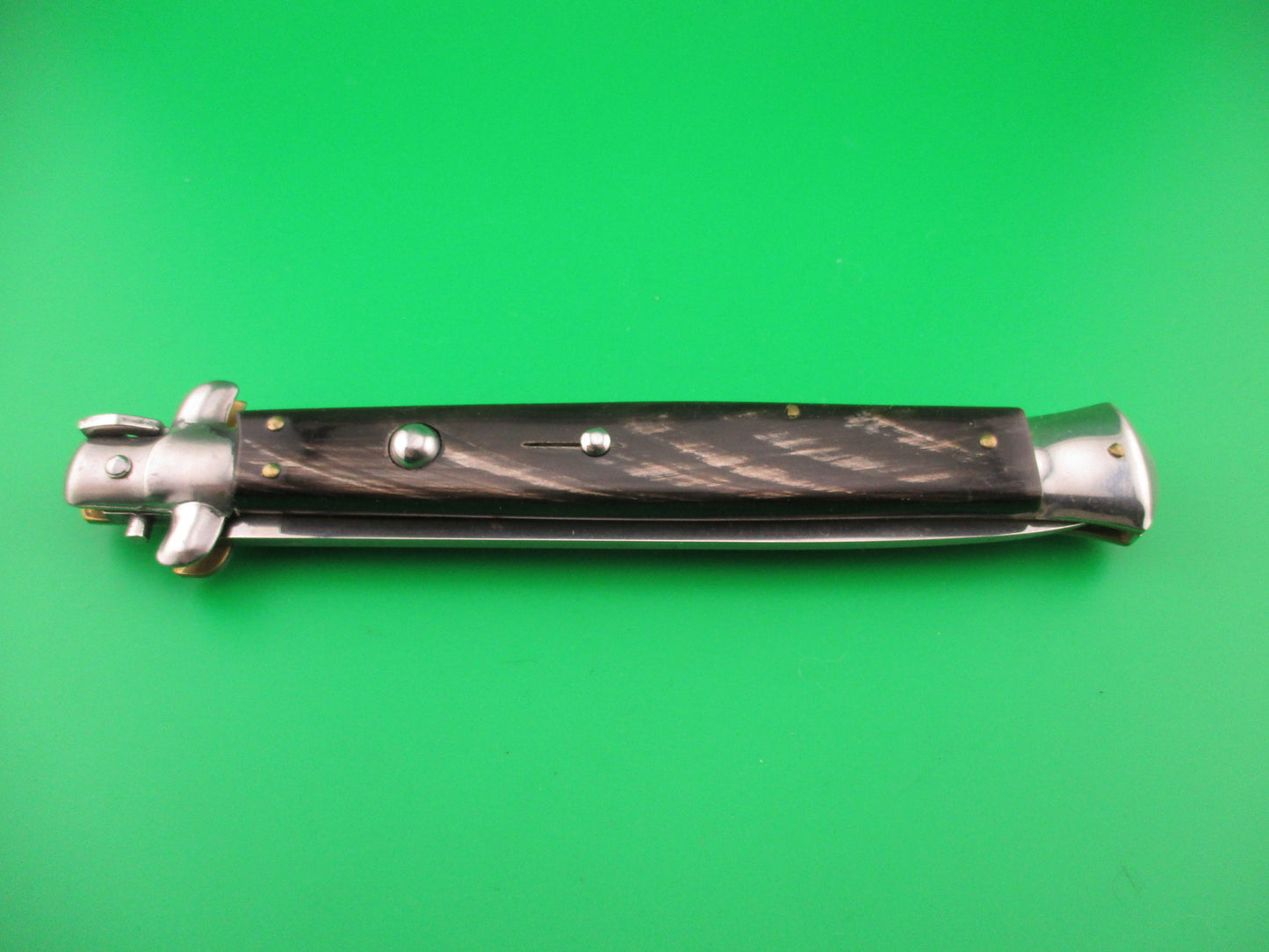 MADE ITALY 33cm Italian Swivel bolster vintage automatic knife
