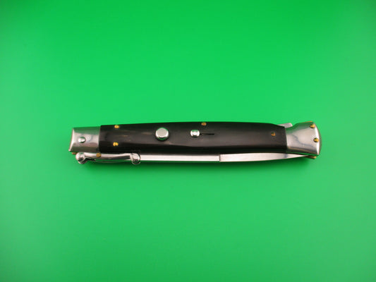 LIMITED EDITION 2004 28cm Italian Swing Guard Frank B Dark horn automatic knife