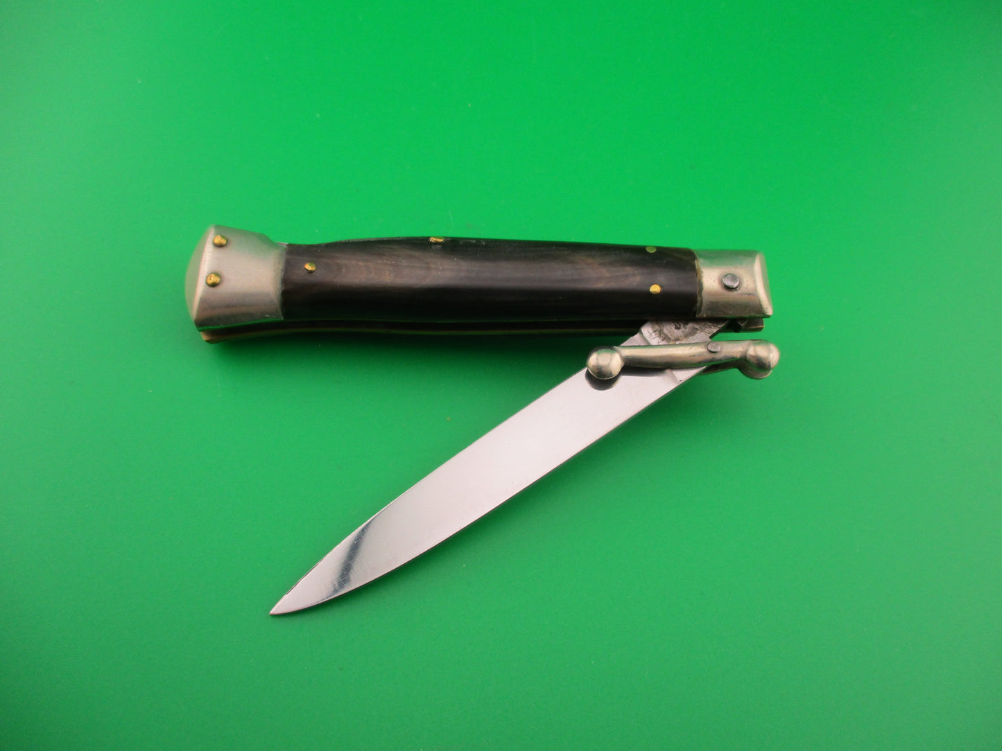 MADE IN ITALY INOX 18cm Italian Swing Guard Vintage 1960s automatic knife