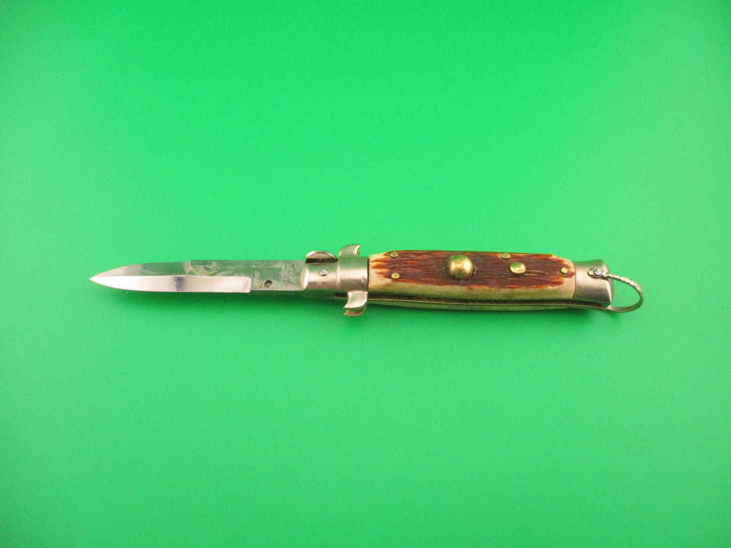 RING CUTLERY B.SVOBODA JAPAN 17cm Japanese Bone picklock NOS automatic in box