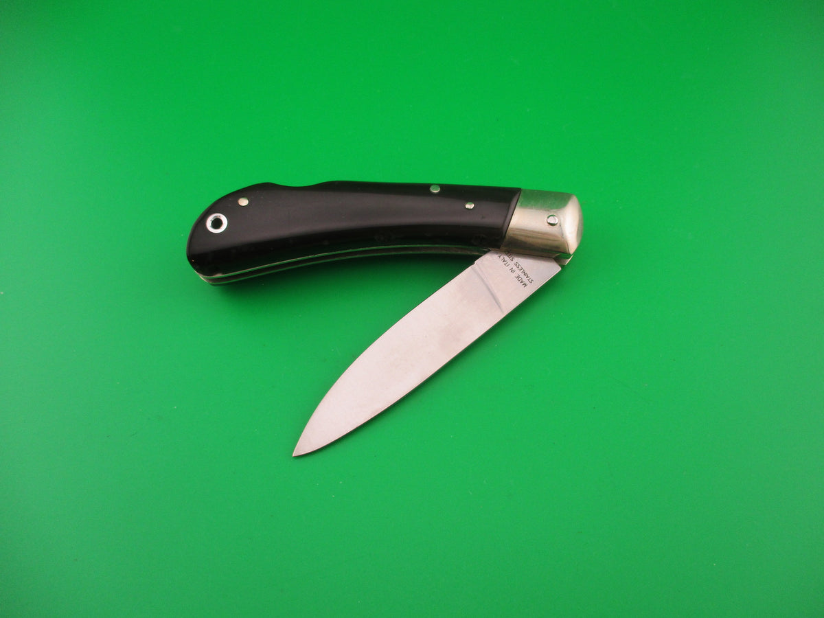 AKC 18cm Italian Lockback Horn Speed Hunter First Run automatic knife