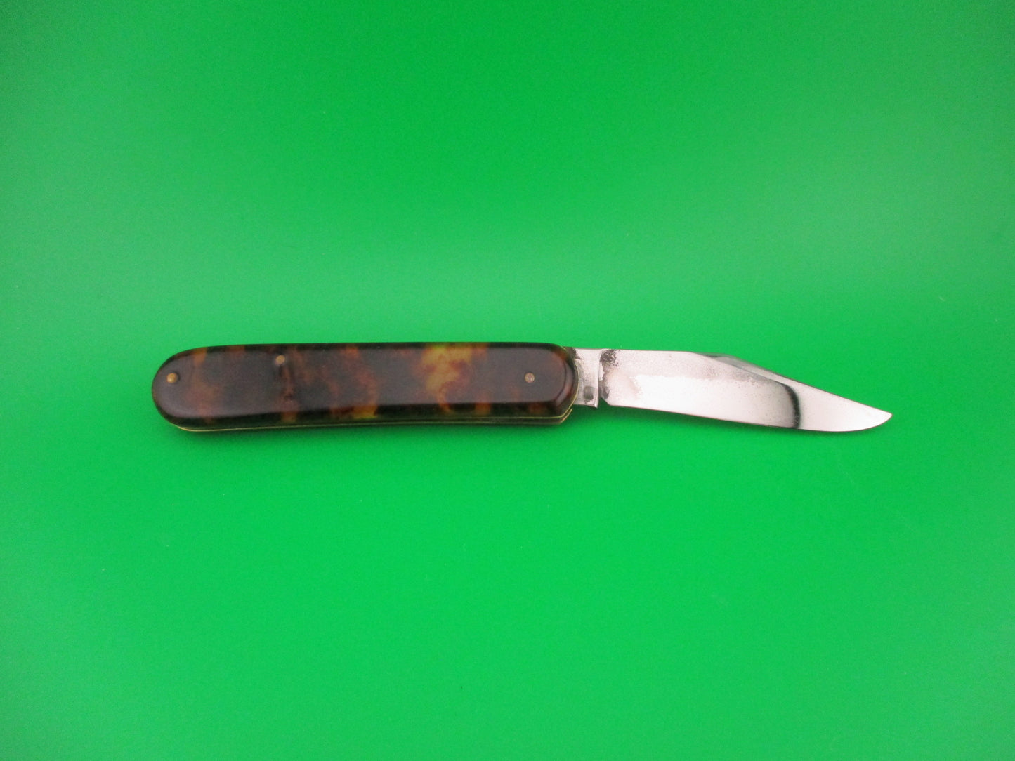 Colonial PRONTO vintage 1950s Fatjack Imitation Tortoise switchblade knife