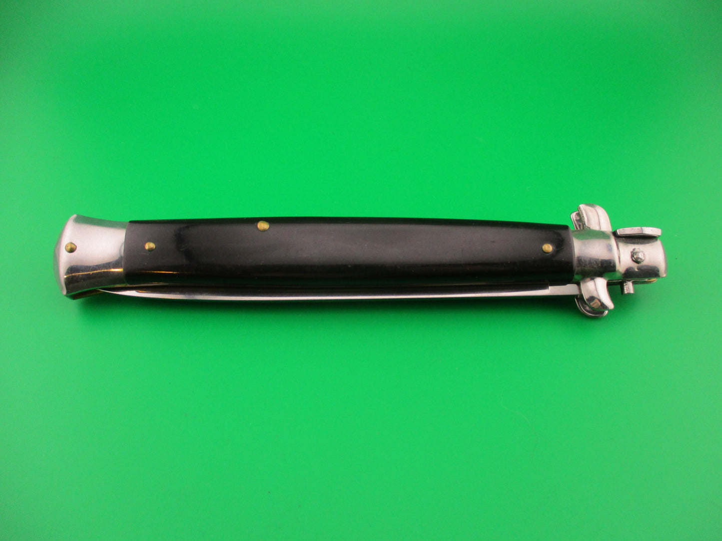 MADE ITALY 33cm Italian Swivel bolster vintage automatic knife