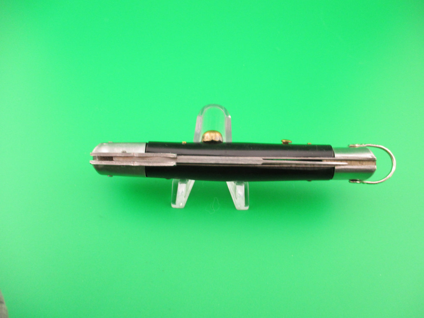 RIZZUTO ESTILETO MILANO 22cm Japanese vintage swing guard Mustache flat bolster switchblade