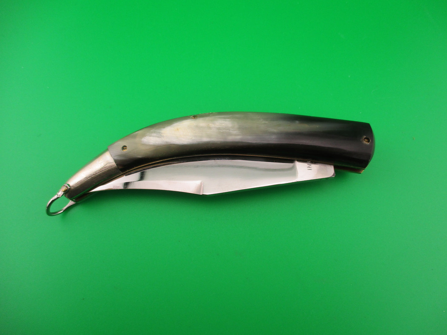 INOX 22cm Italian Vintage 1960s CATALANA curved automatic knife