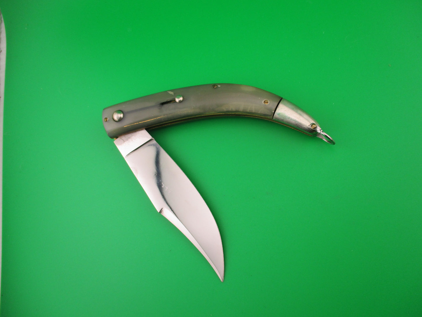 INOX 22cm Italian Vintage 1960s CATALANA curved automatic knife