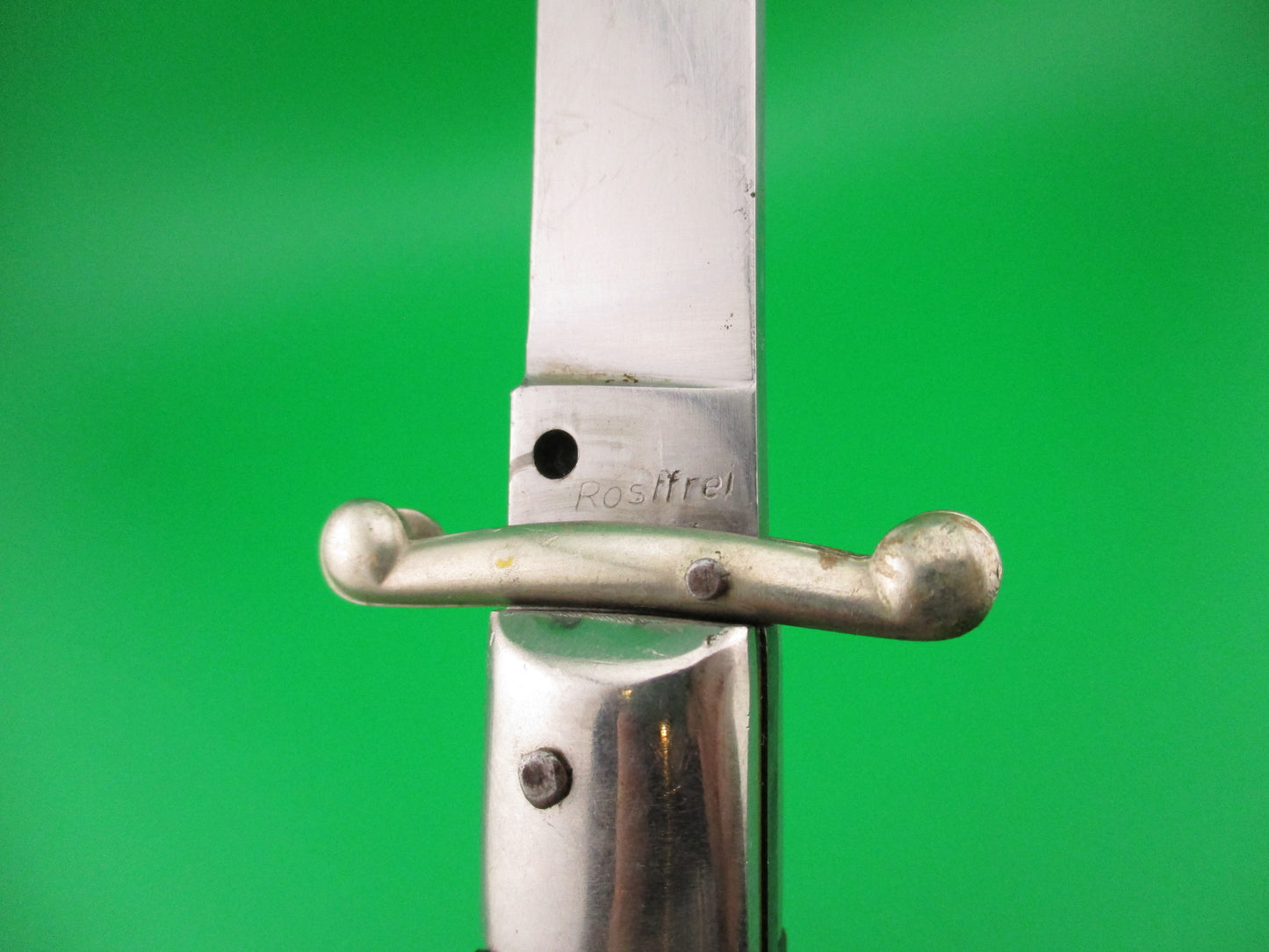 Rostfrei (slant) RV 23cm Italian Swing Guard vintage lockback automatic knife