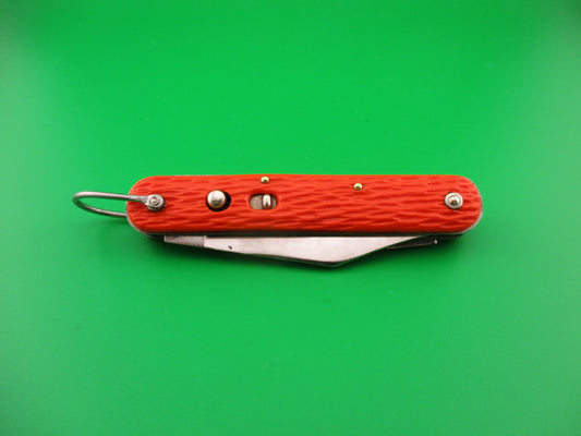 Schrade Walden vintage MC1 Orange military paratrooper switchblade