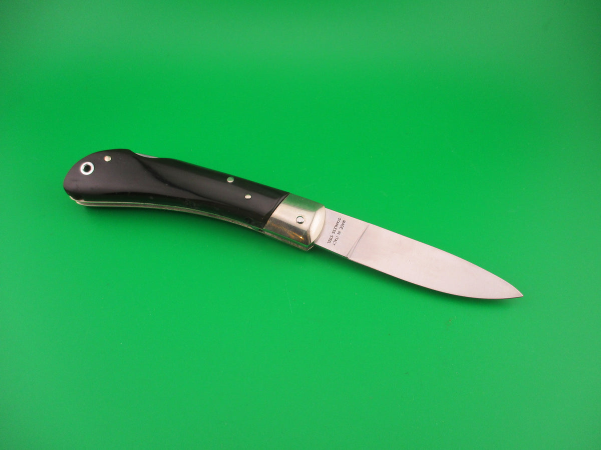 AKC 18cm Italian Lockback Horn Speed Hunter First Run automatic knife