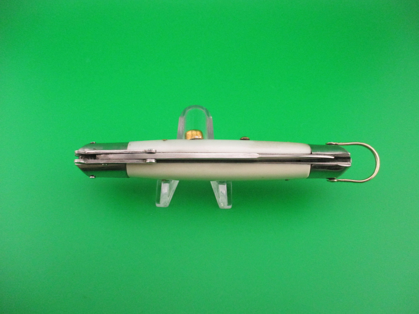 Rizzuto Estileto Milano Vintage 22cm Japanese White Swing Guard switchblade