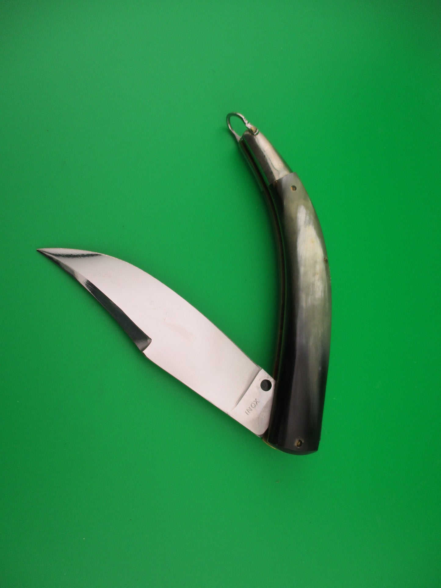INOX 22cm Italian Vintage 1960s CATALANA curved automatic knife