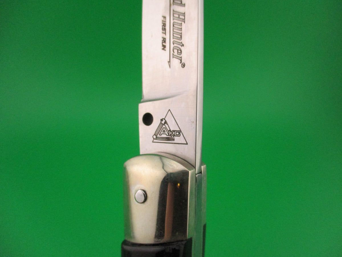 AKC 18cm Italian Lockback Horn Speed Hunter First Run automatic knife