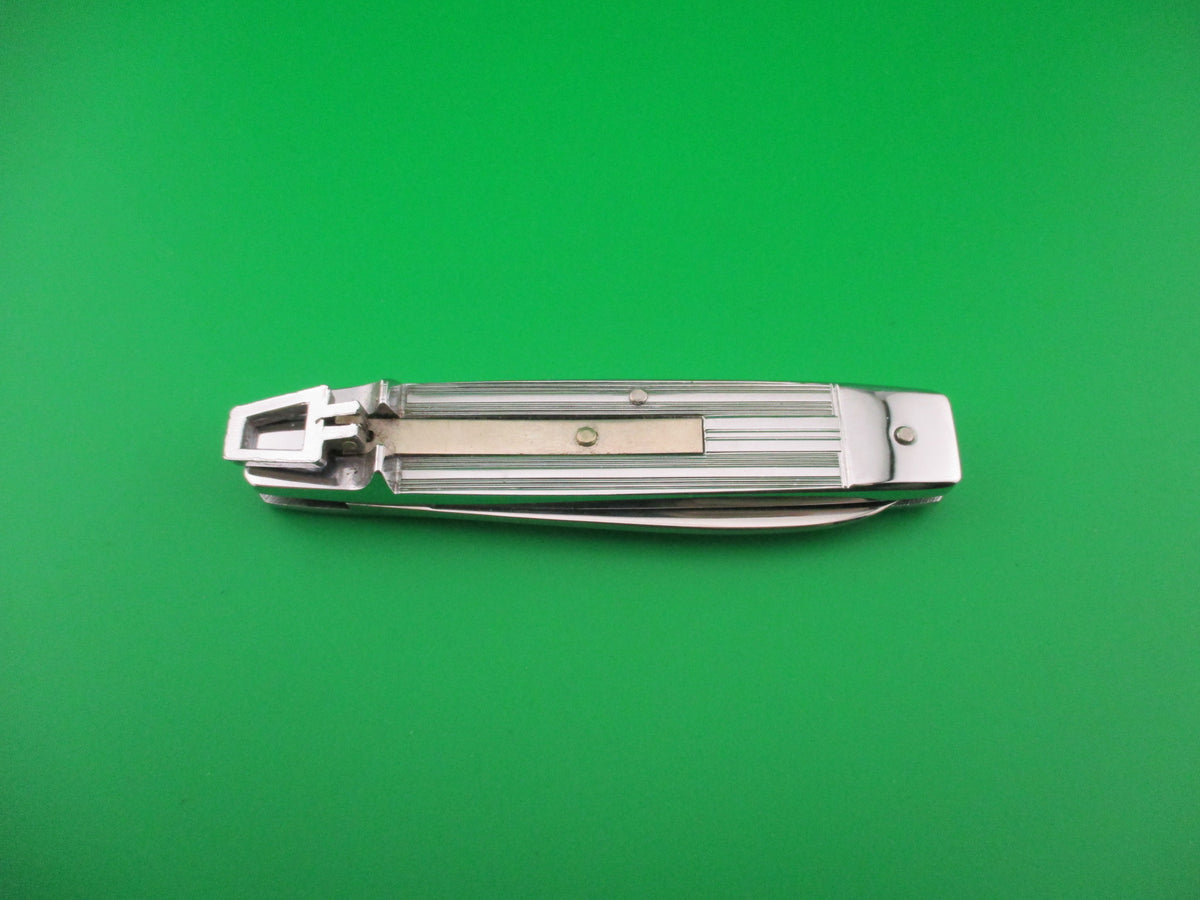 Bonsa SOLINGEN GERMANY 10cm German Hollow Lever All metal automatic knife