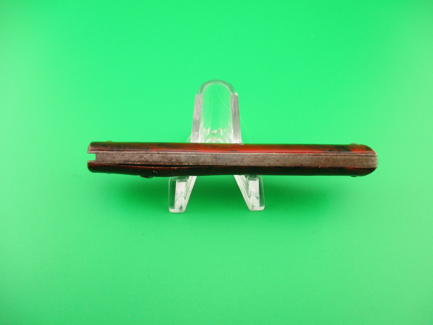 PRESTO Fishtail #6000 Cocobolo celluloid 1940s vintage switchblade knife