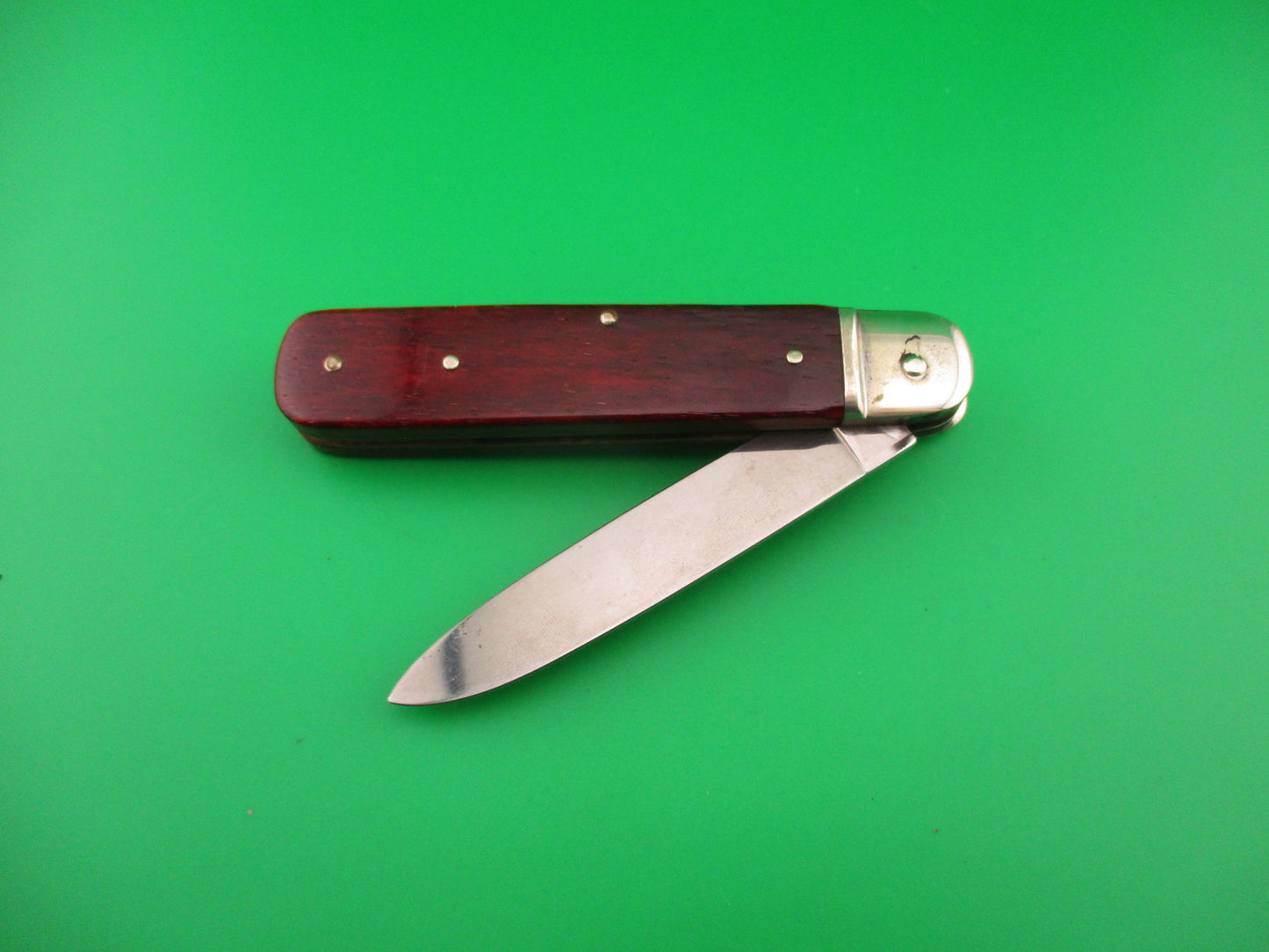 BOKER TREE BRAND CLASSIC 712 11cm German Lever automatic knife Red bone