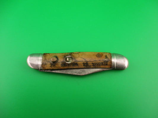 Hammer Brand Utility Jack 1950s Automatic knife with Art by George Ahgupuk