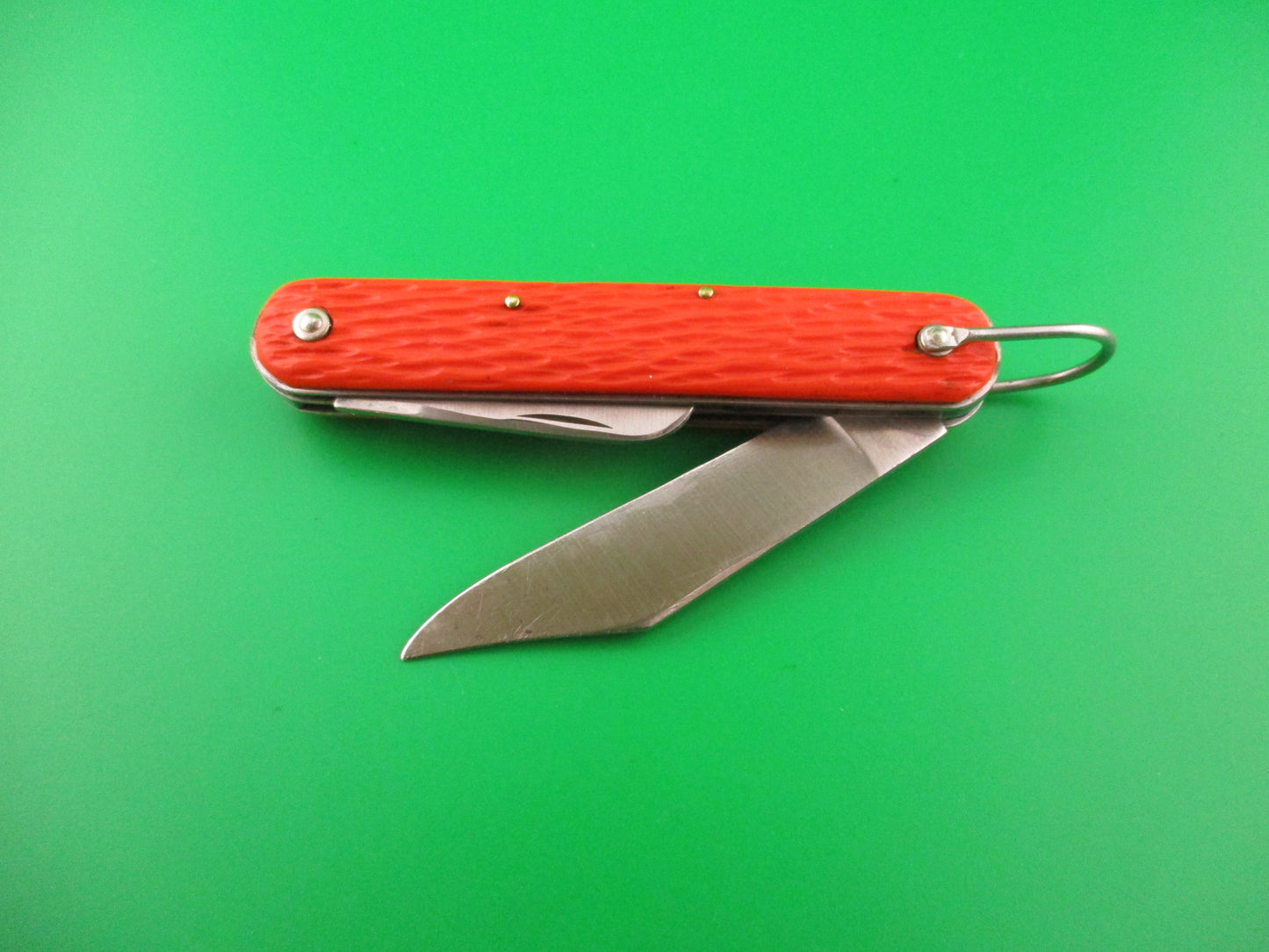 Schrade Walden vintage MC1 Orange military paratrooper switchblade