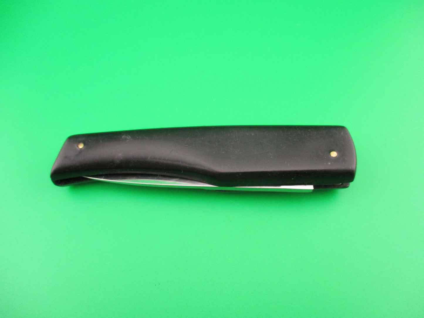 Ackermannchen ROSTFREI 20cm Italian Collini Flylock Black automatic knife