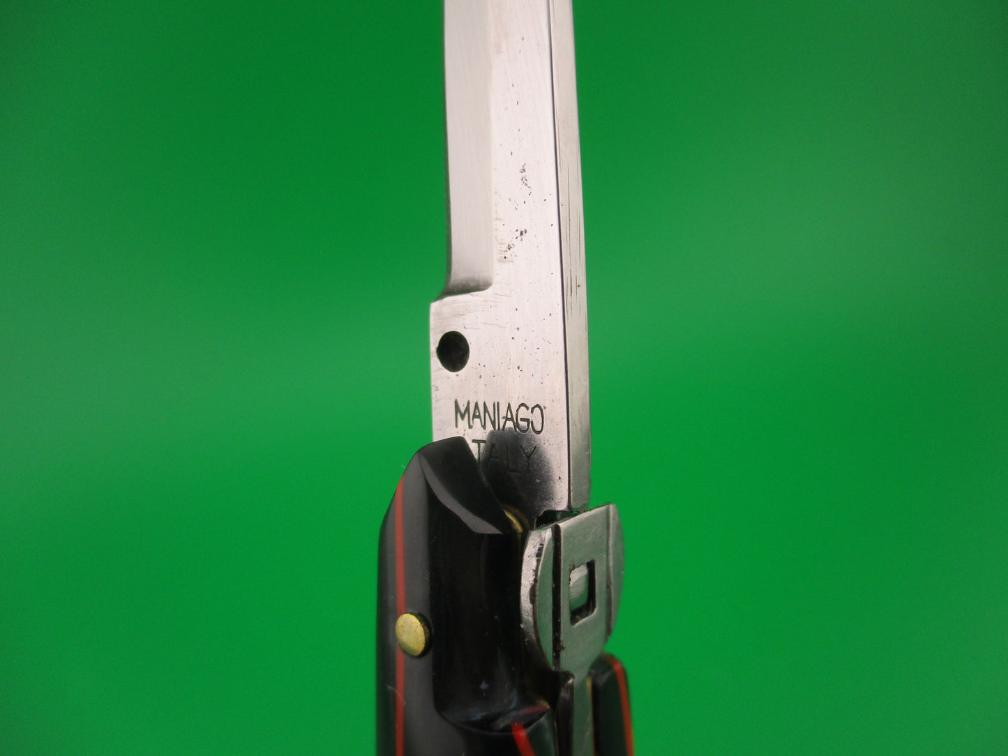 MANIAGO ITALY 12cm Italian Mangled Customized Picklock automatic knife