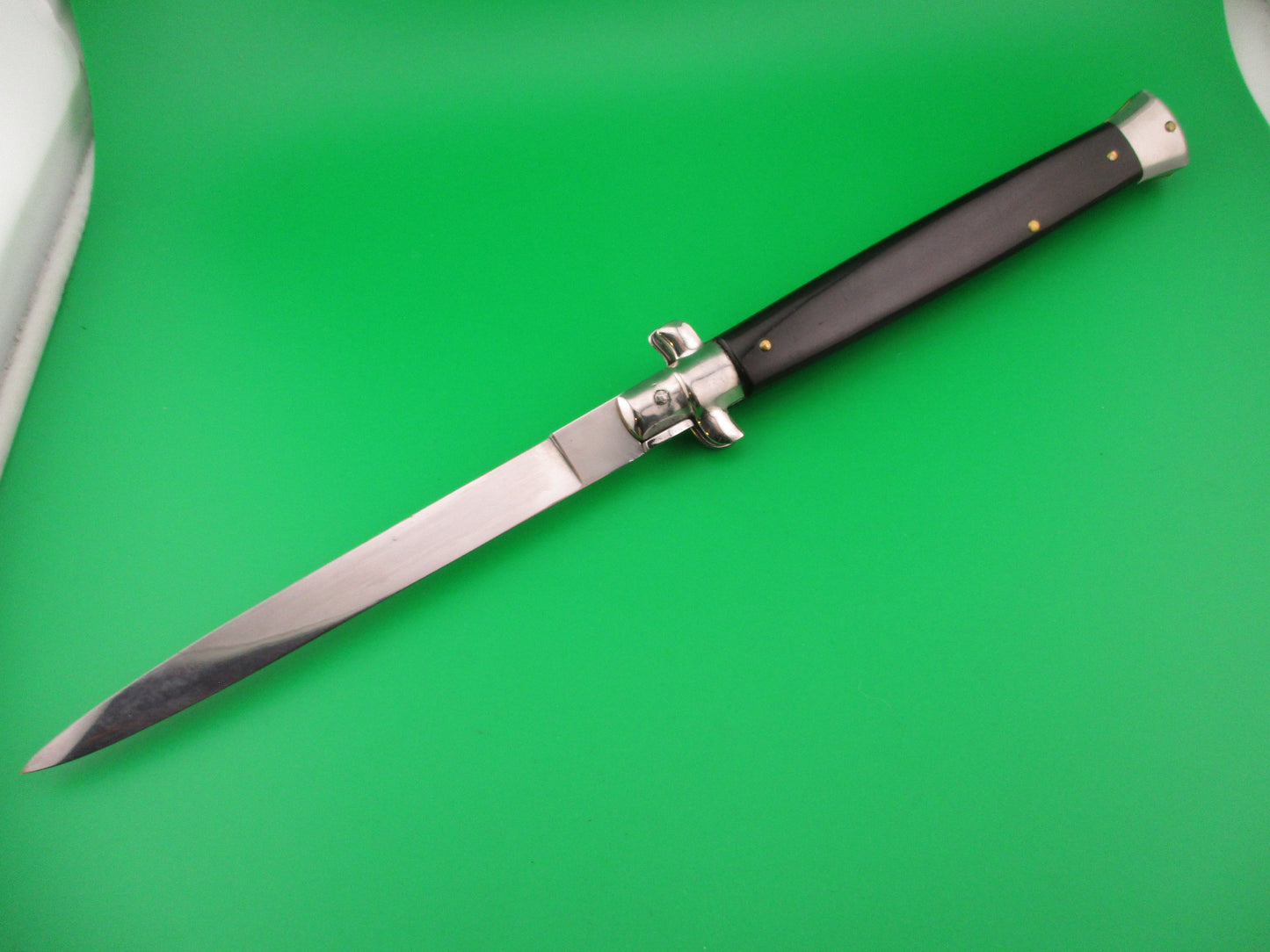 MADE ITALY 33cm Italian Swivel bolster vintage automatic knife