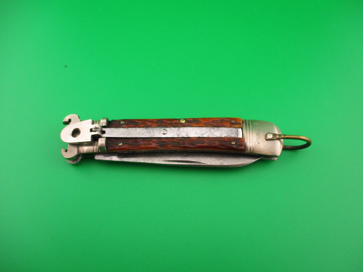 BAZAR 20cm German Shell Puller Lever vintage automatic knife