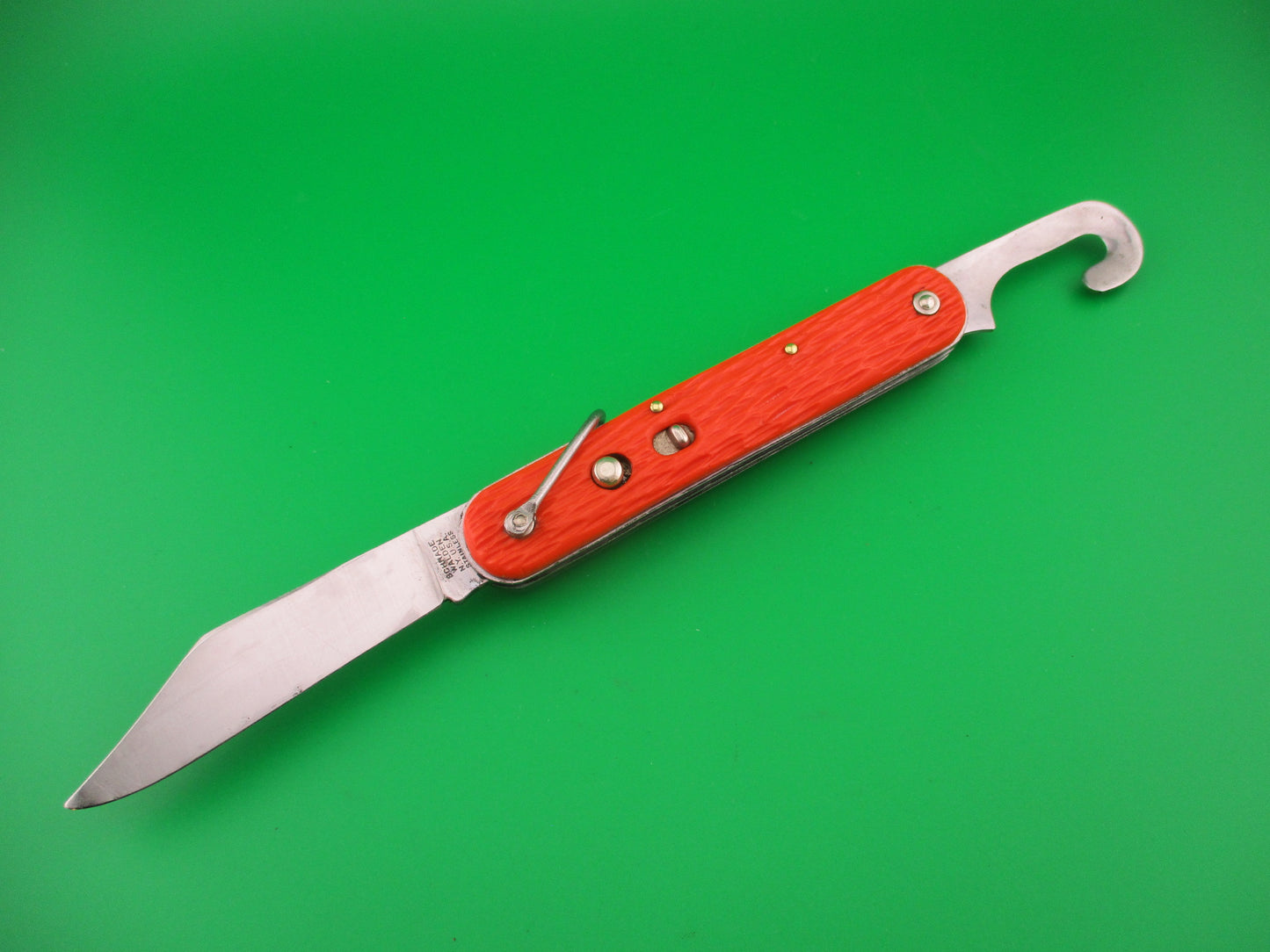 Schrade Walden vintage MC1 Orange military paratrooper switchblade
