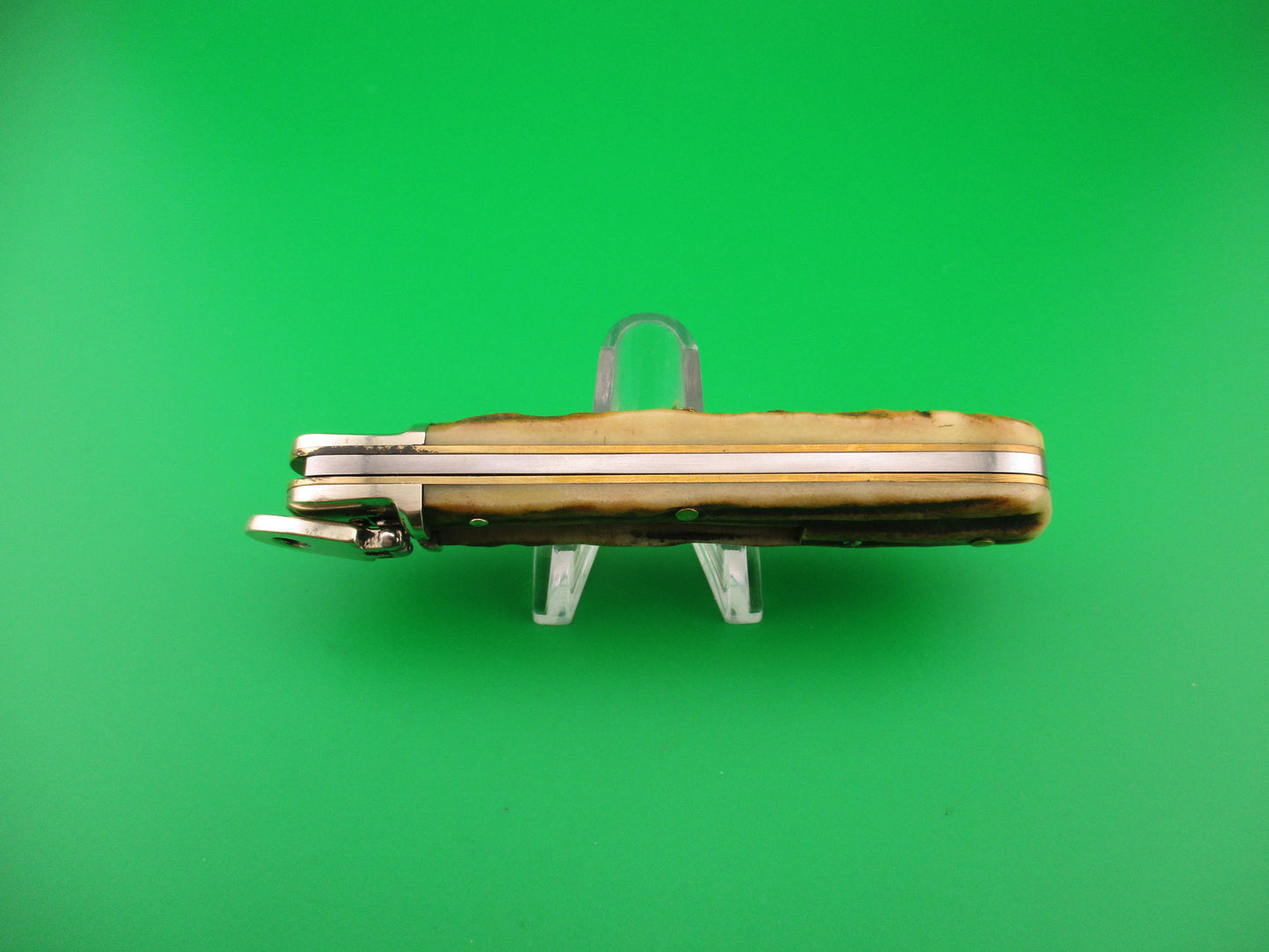 BOKER TREE BRAND 715 German Lever Stag Classic automatic knife