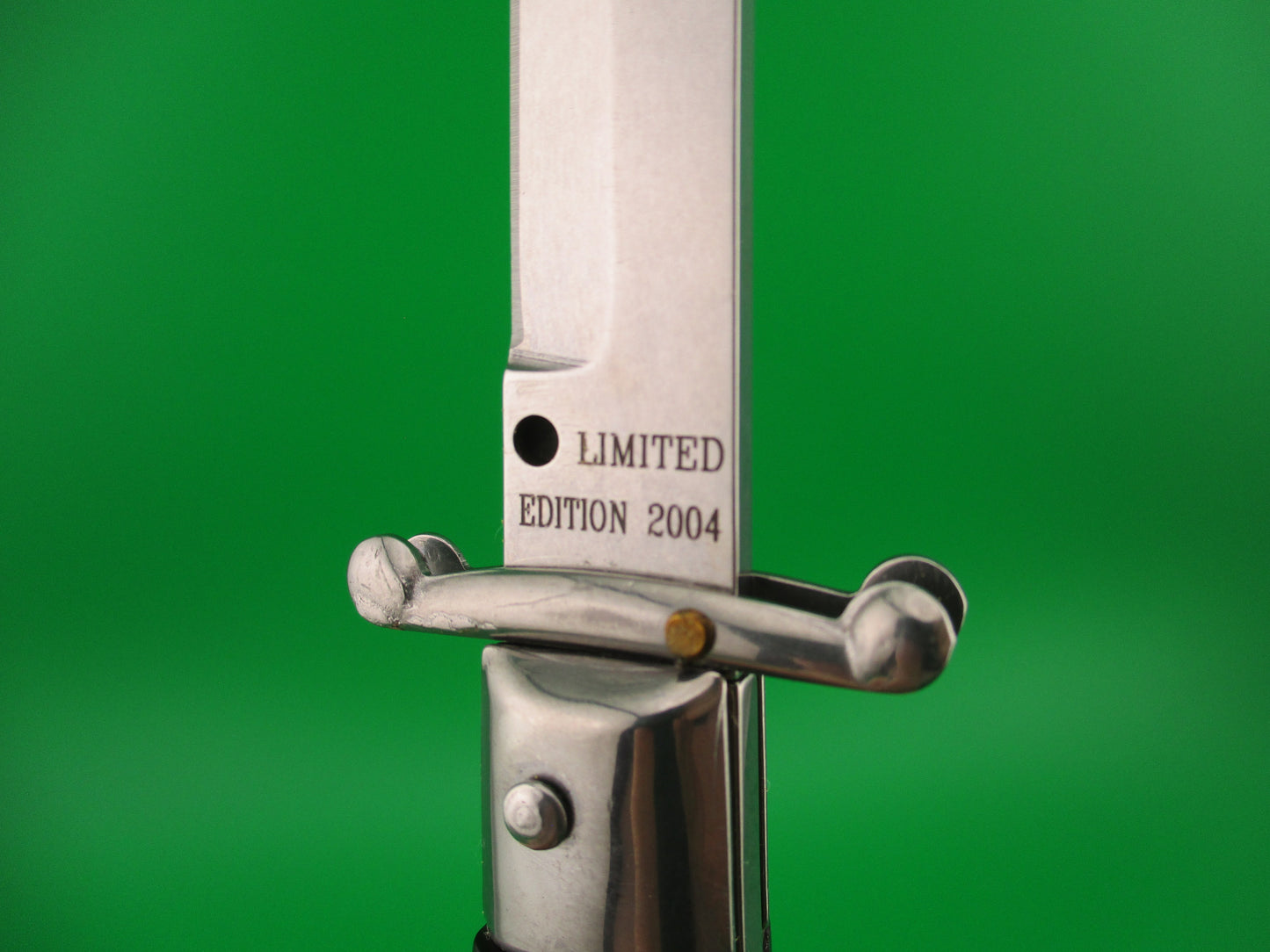 LIMITED EDITION 2004 28cm Italian Swing Guard Frank B Dark horn automatic knife