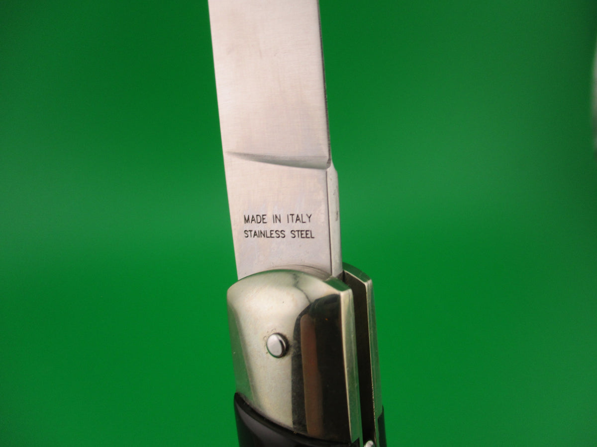 AKC 18cm Italian Lockback Horn Speed Hunter First Run automatic knife