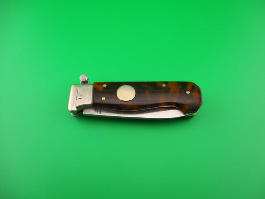 AGA CAMPOLIN 2019 17cm Italian FIRST RUN Piccolo Tortoise automatic knife
