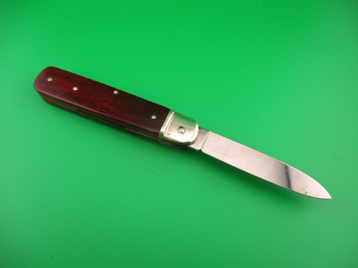 BOKER TREE BRAND CLASSIC 712 11cm German Lever automatic knife Red bone