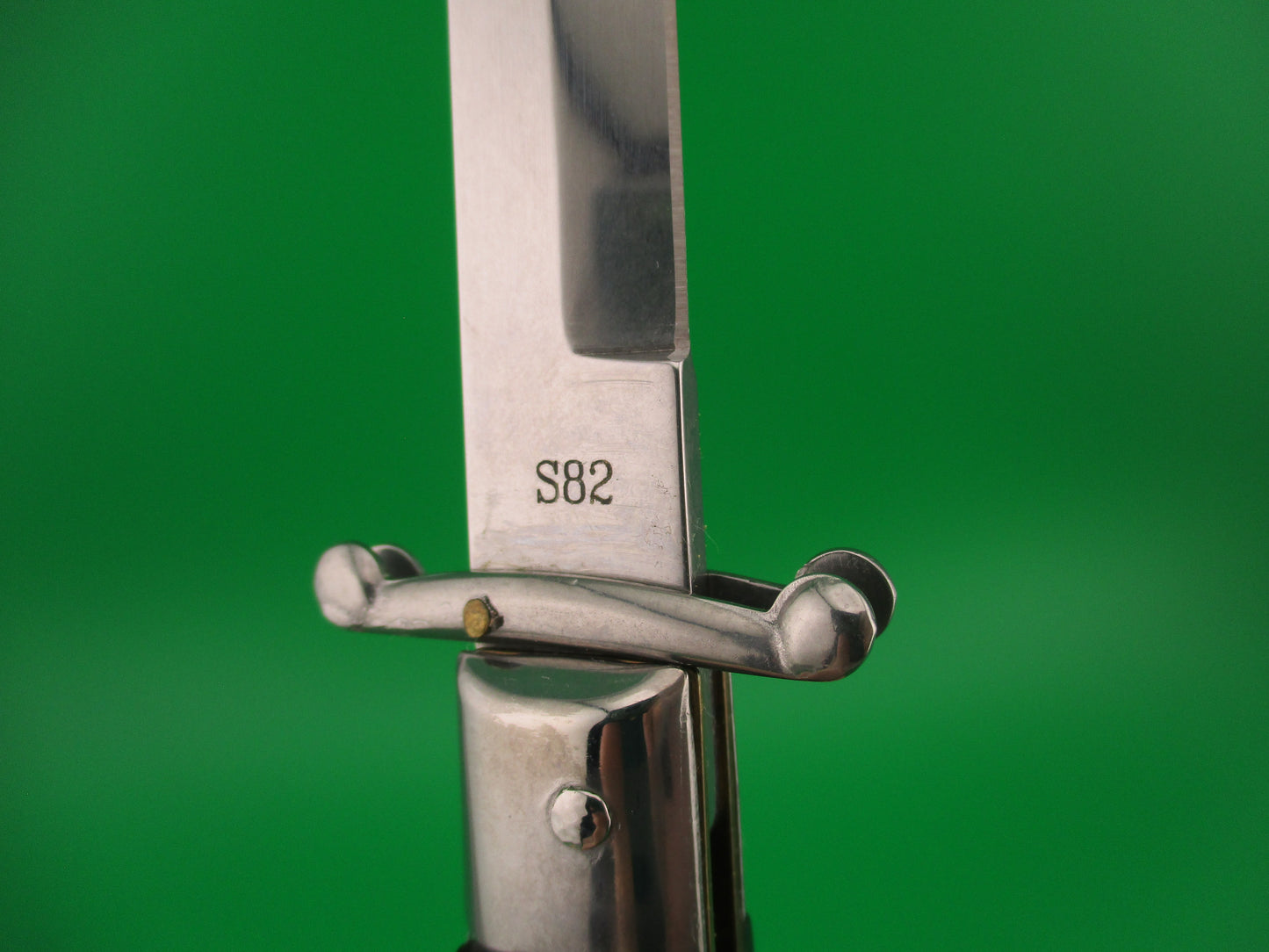 LIMITED EDITION 2004 28cm Italian Swing Guard Frank B Dark horn automatic knife