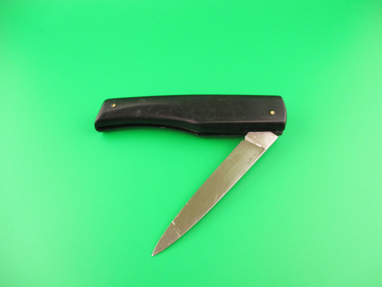 Ackermannchen ROSTFREI 20cm Italian Collini Flylock Black automatic knife