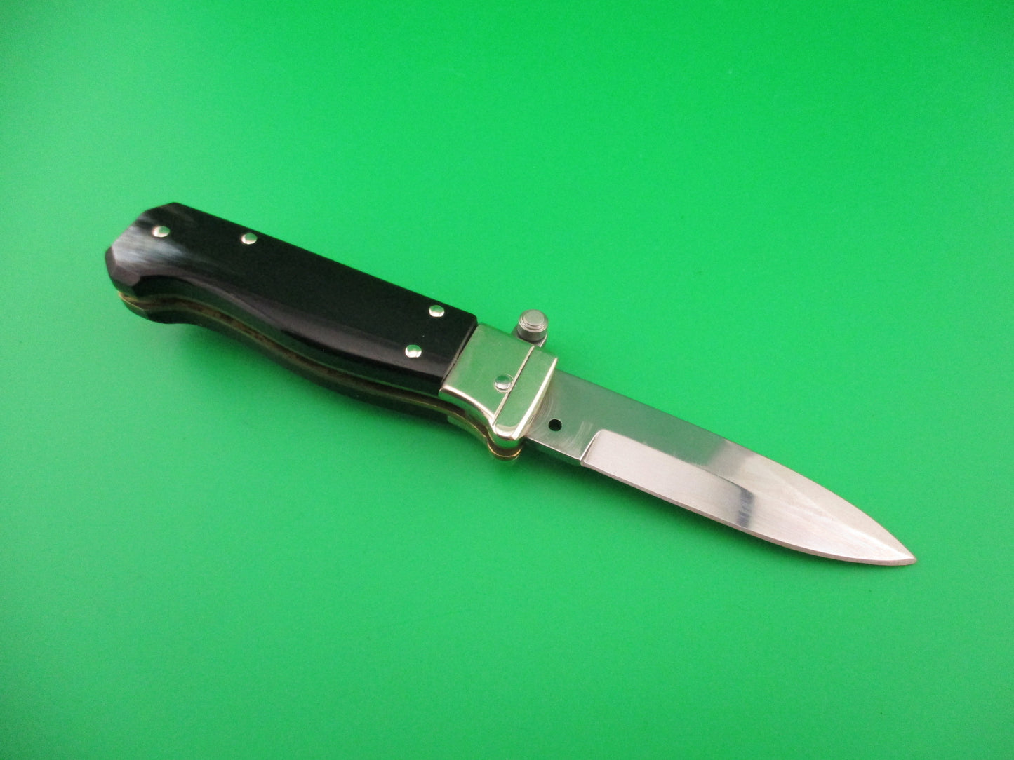 AGA CAMPOLIN MANIAGO ITALY 17cm Italian Horn handled Piccolo automatic