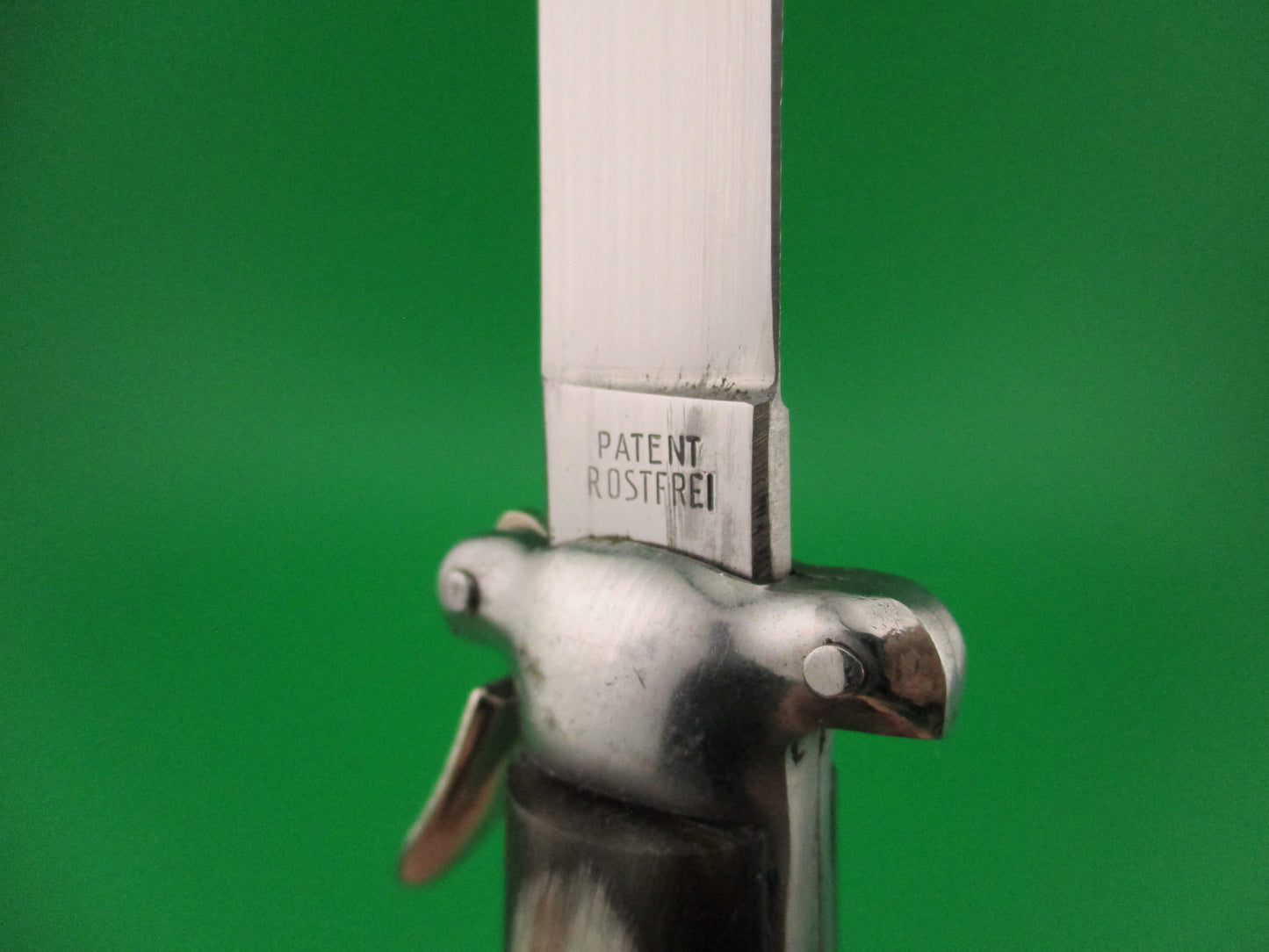 C JUL HERBERTZ 21cm 1960s Italian Trapdoor OTF switchblade knife NOS