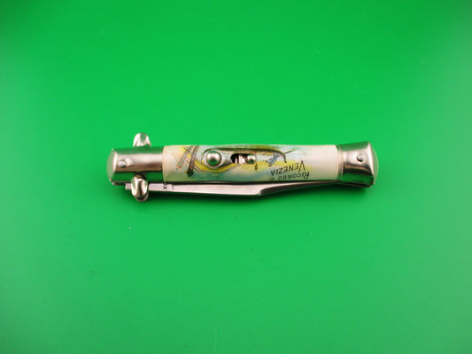 INOX 18cm Italian Ricordo di Venezia Souvenir of Venice automatic knife