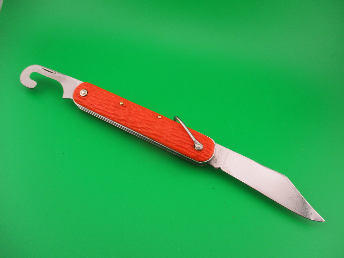 Schrade Walden vintage MC1 Orange military paratrooper switchblade