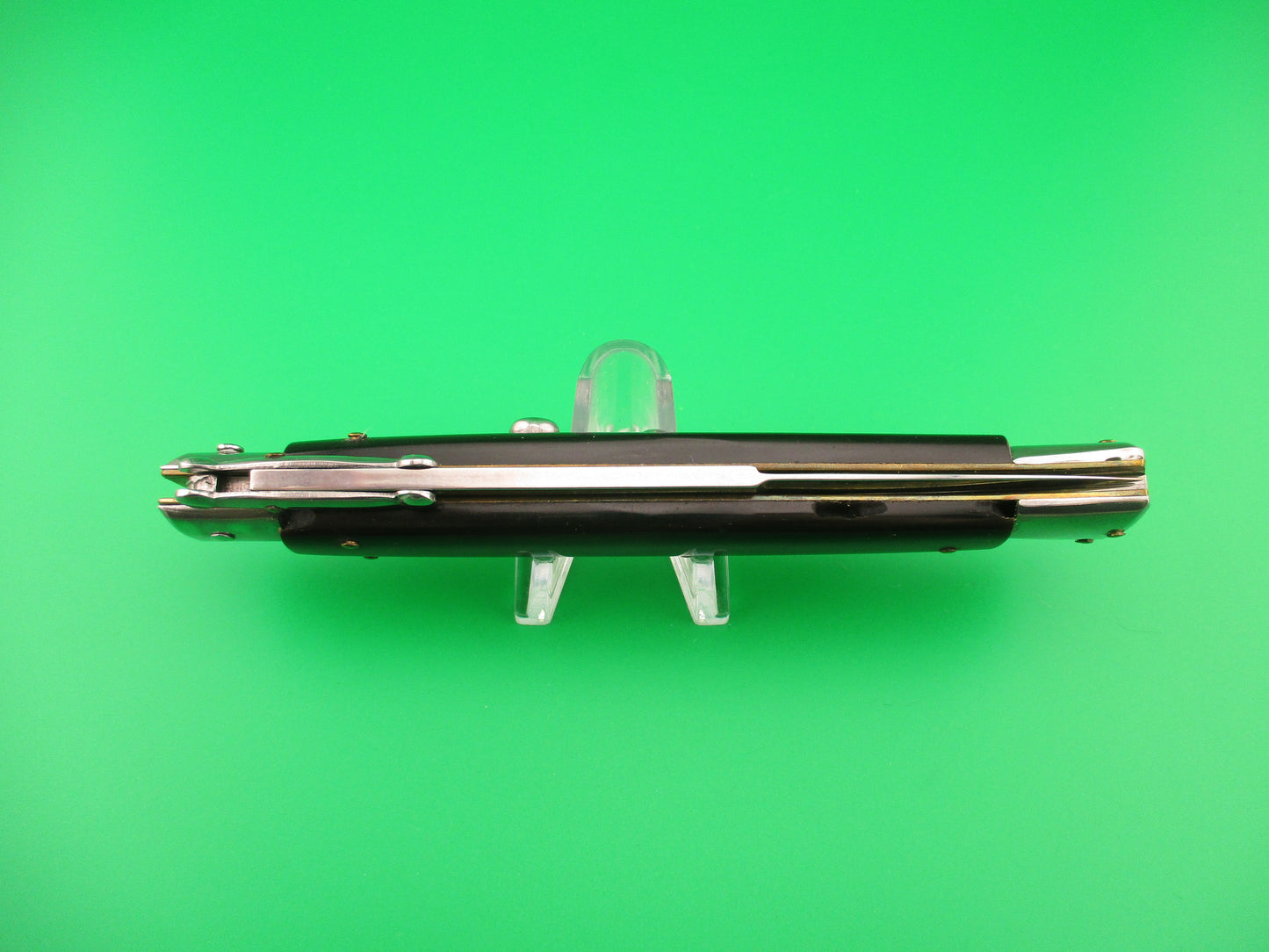 LIMITED EDITION 2004 28cm Italian Swing Guard Frank B Dark horn automatic knife