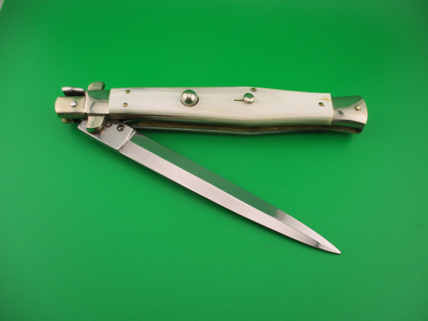RENZO PASCOTTO Maniago Italy 35cm Italian Flatguard Dagger Picklock Wasp switchblade knife